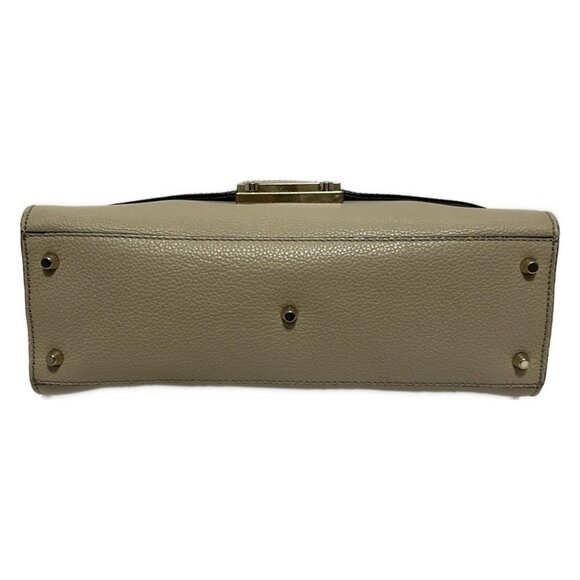 Auth FURLA Julia F6801 Beige Leather - Handbag - Picture 5 of 10